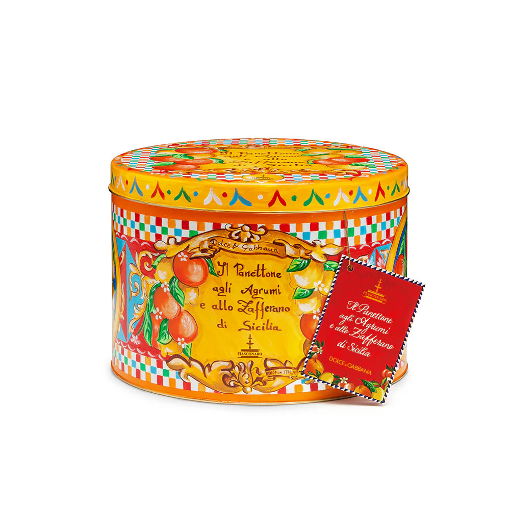 DOLCE & GABBANA TIN PANETTONE - 500G