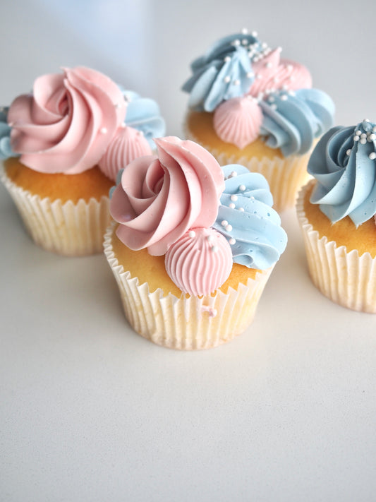 Gender Reveal Cupcake